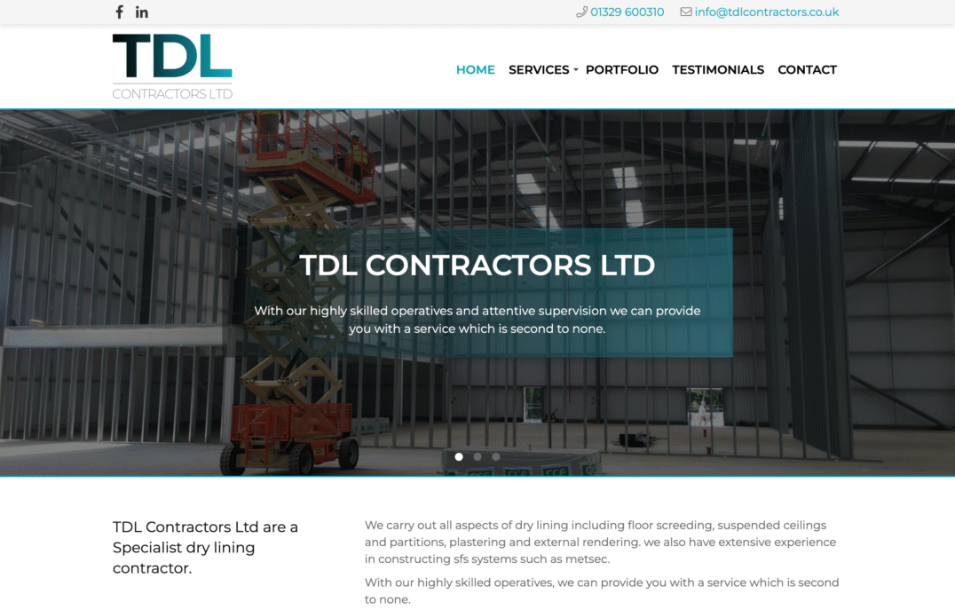 tdl contractors screenshot 1