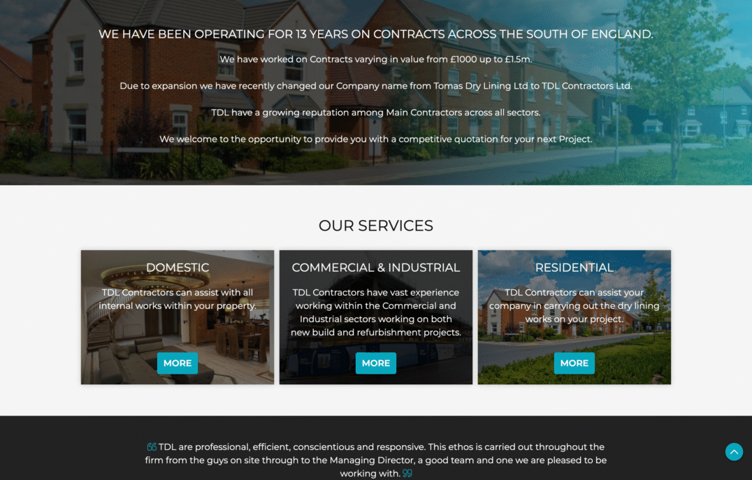 tdl contractors screenshot 2