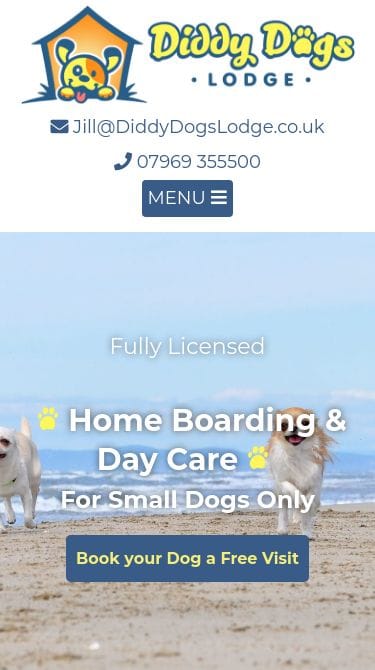 Diddy Dogs Lodge Mobile Preview