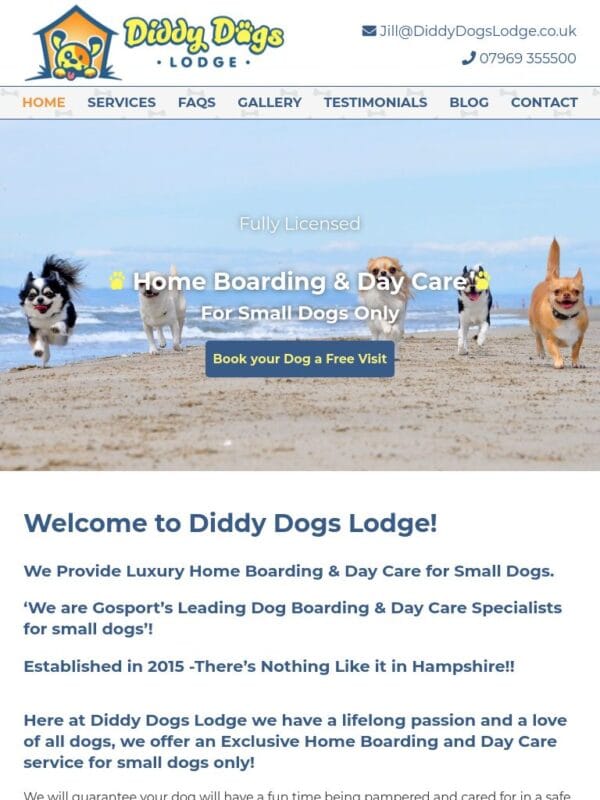 Diddy Dogs Lodge Tablet Preview