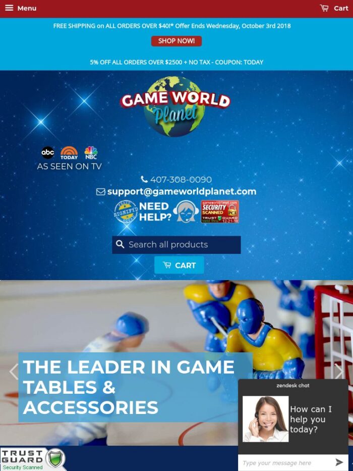 Game World Planet Tablet