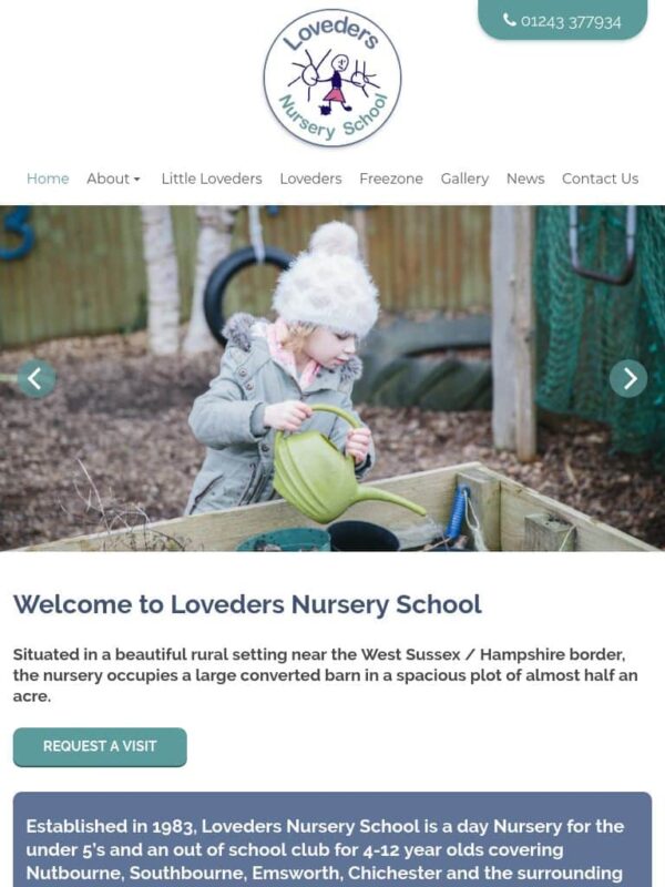 Loveders Nursery School Tablet