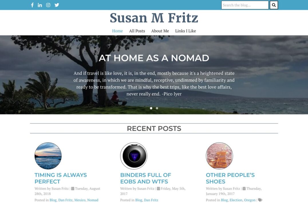 Susan M Fritz Desktop