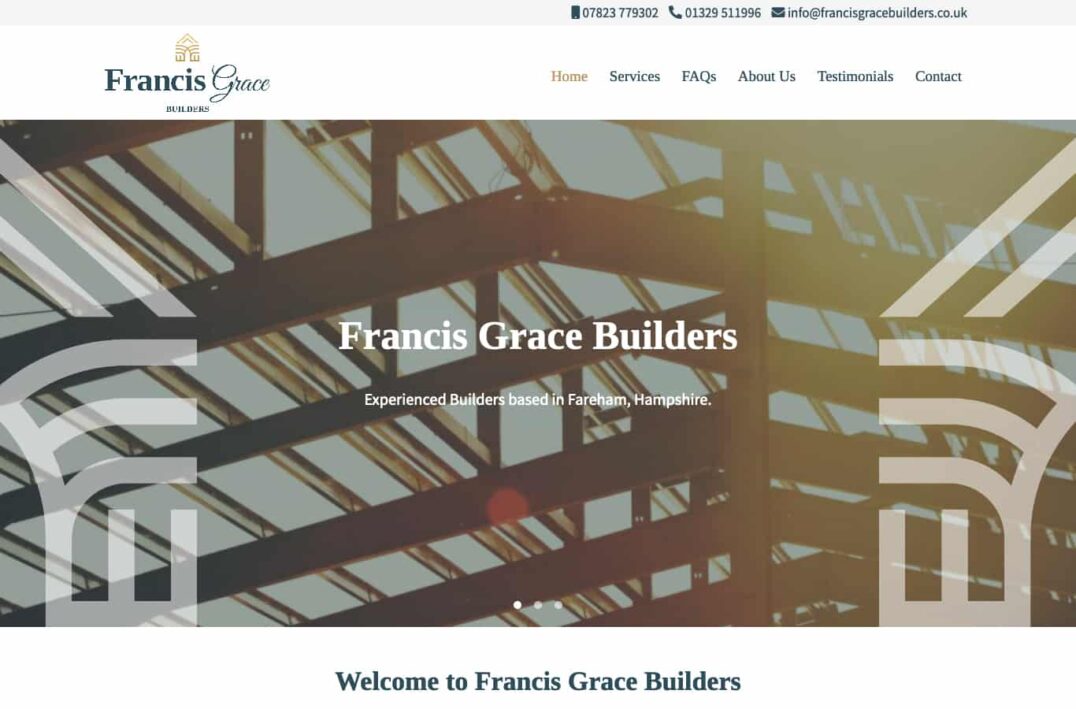 Francis Grace Builders Desktop