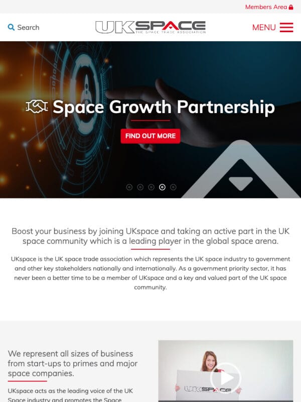 UKspace Tablet Preview