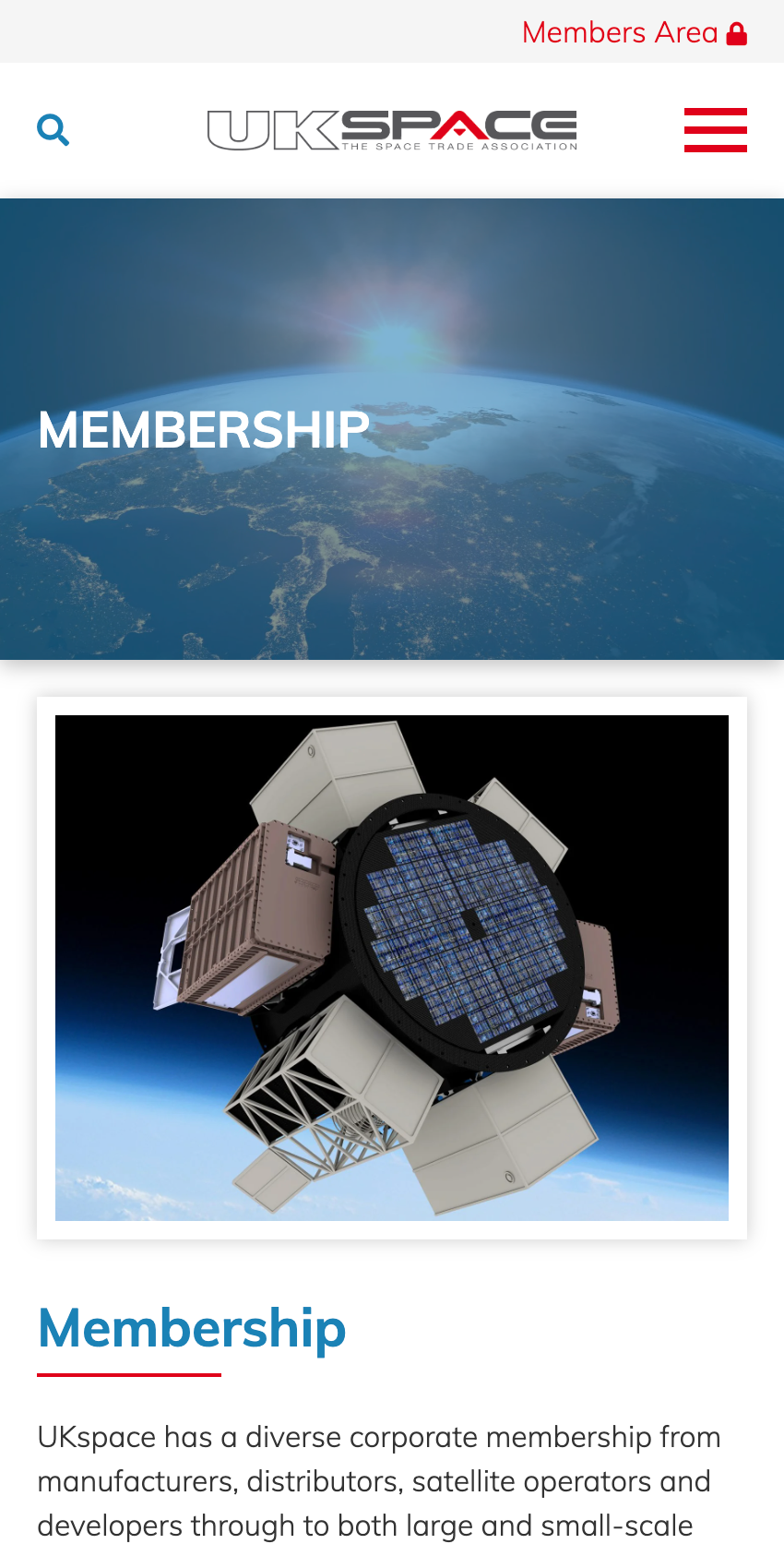 ukspace mobile screenshot 1
