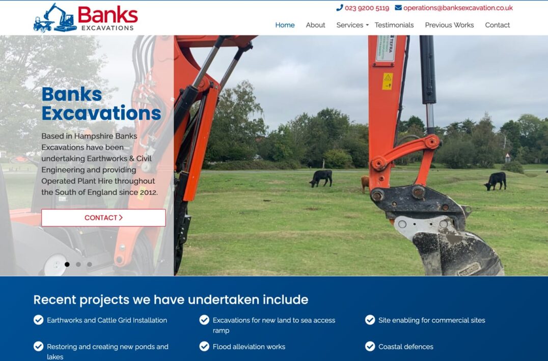 Banks Excavations Desktop