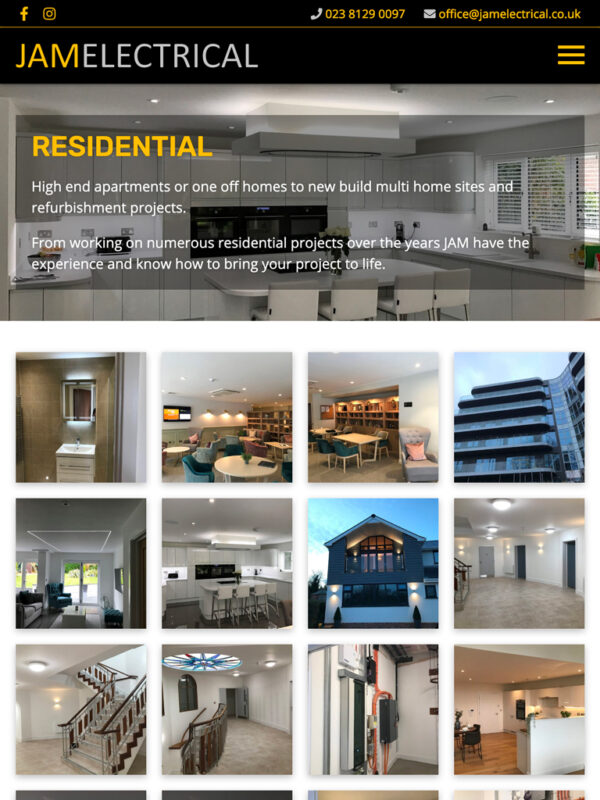  Design Southampton, Hampshire, JAM Electrical