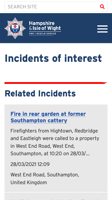 Hants & IOW Fire Mobile