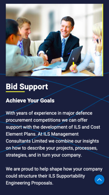 Consultancy & Training Website Design for ILS Management Consultants in Fareham, Hampshire