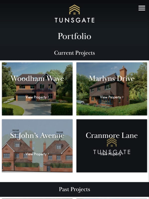 Tunsgate Homes Tablet Preview