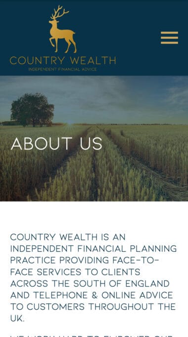 Country Wealth Mobile Preview
