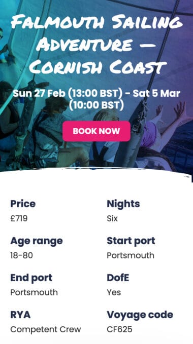 Tall Ships Youth Trust Mobile Preview