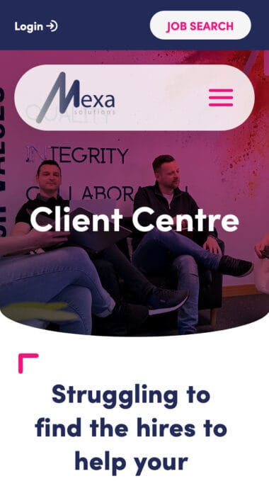 Mexa Solutions Mobile Preview