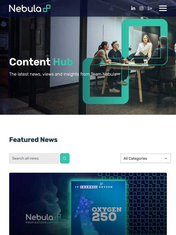Nebula Global Services Tablet Preview