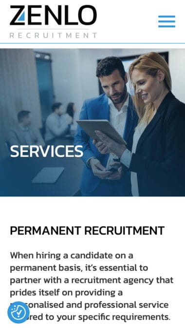 Zenlo Recruitment Mobile Preview