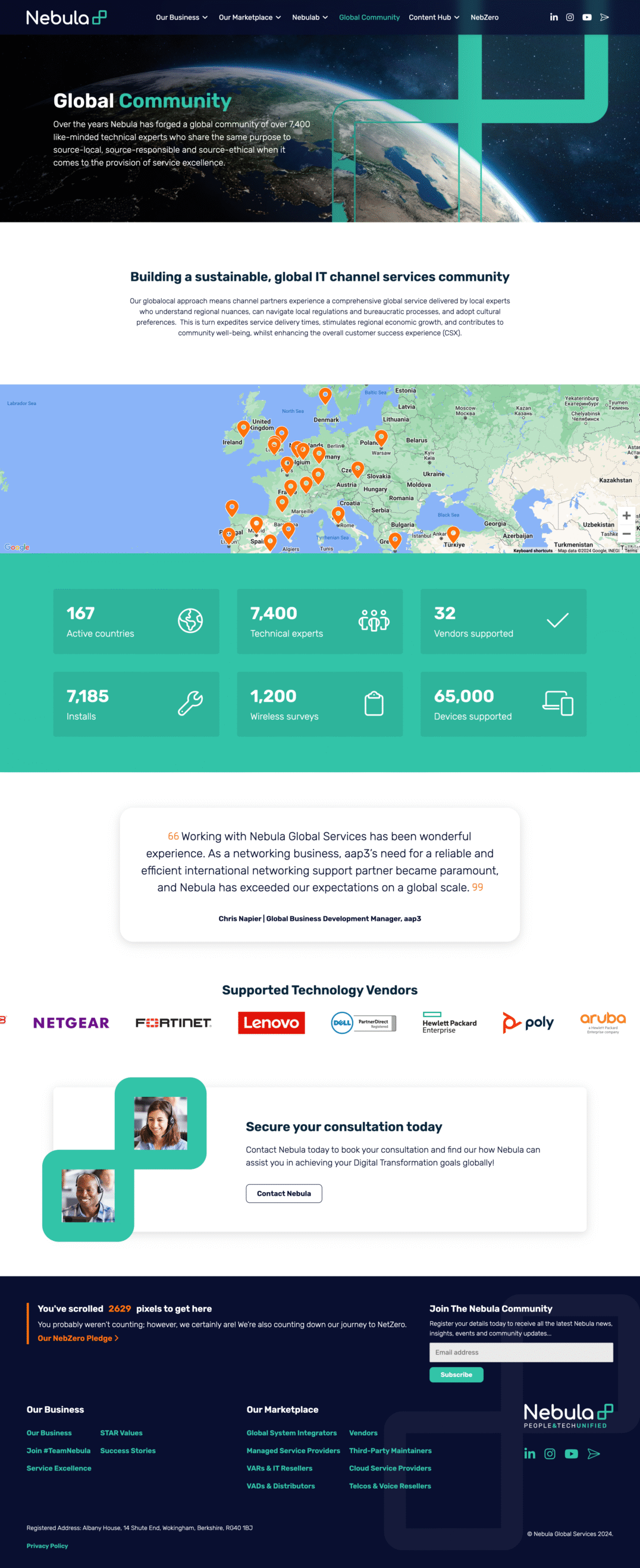 nebula desktop screenshot 1