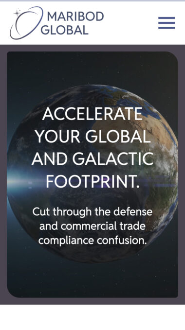 Global Trade Advisor Web Design for Maribod Global in Washington, US