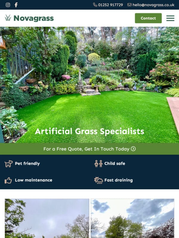 Novagrass Tablet Preview