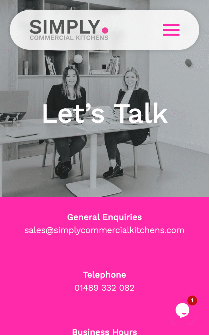 simply commercial kitchens screenshot 3