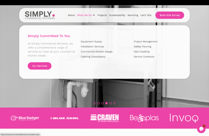 simply commercial kitchens screenshot 4