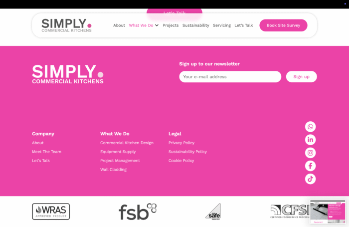 simply commercial kitchens screenshot 6