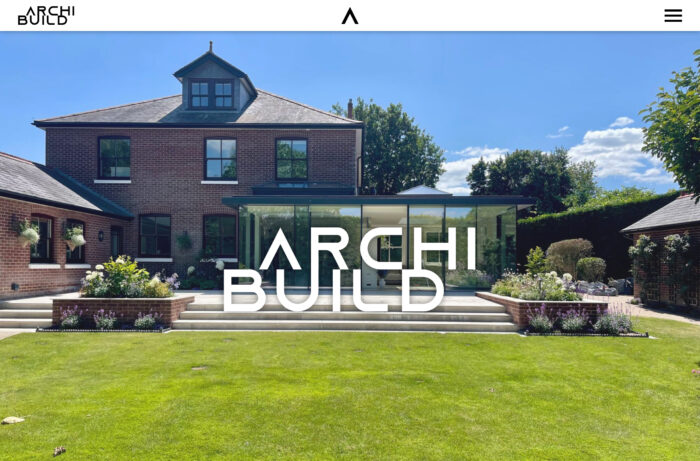 Architectural Designer Website Design for Archibuild in Portsmouth
