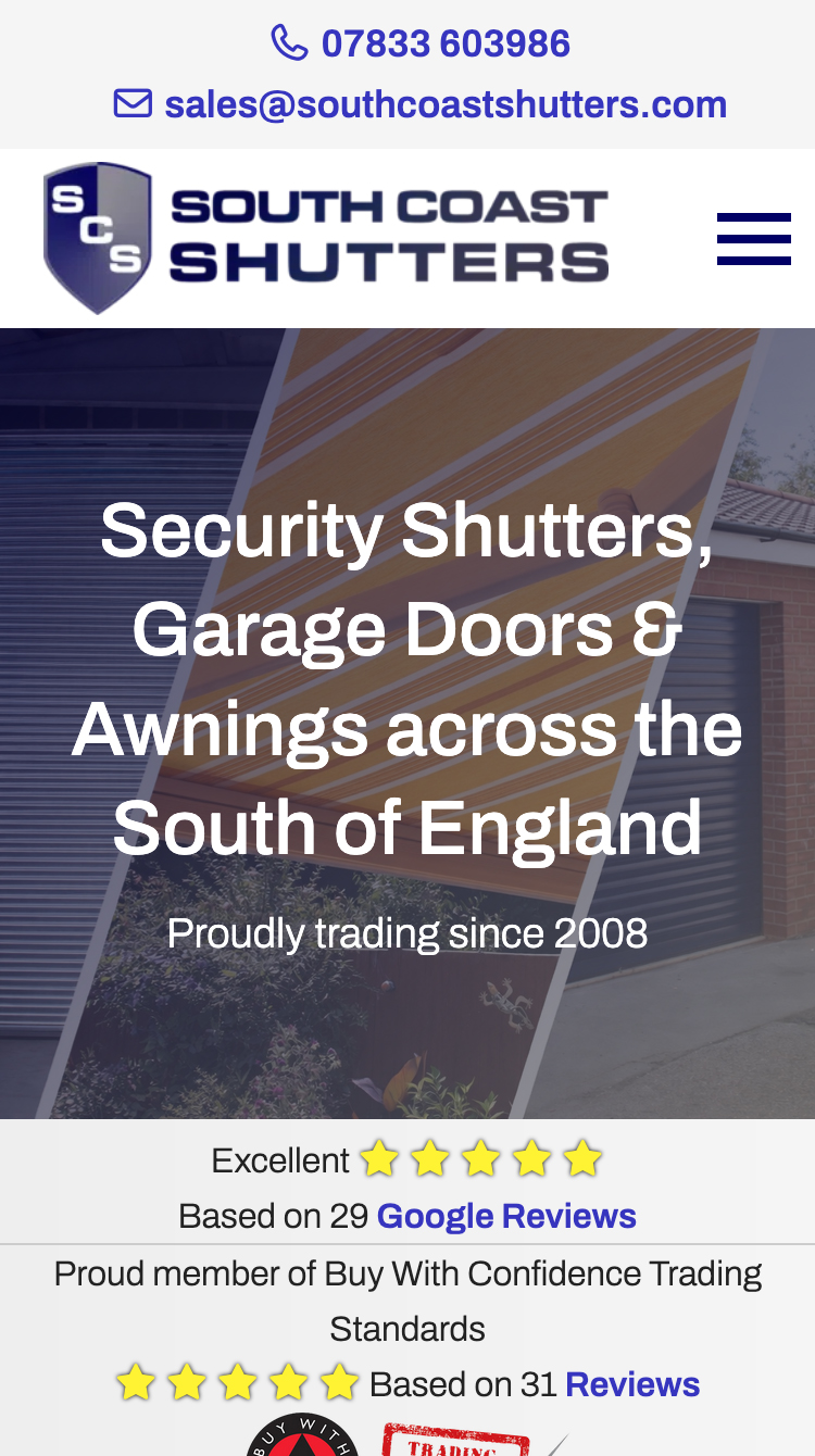South Coast Shutters Mobile