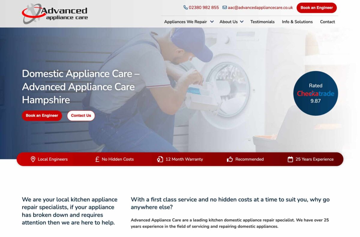 Advanced Appliance Care Desktop 1