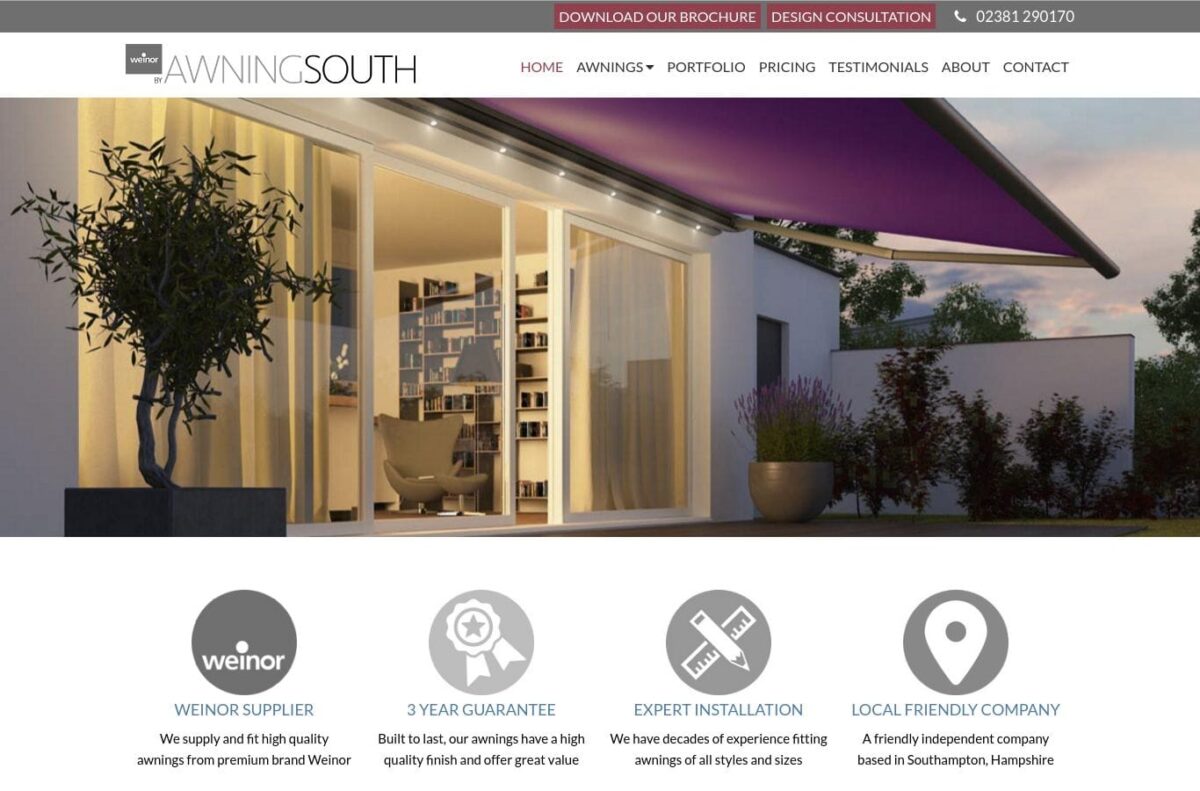 Awningsouth Desktop