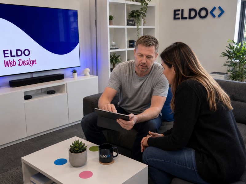Eldo Office With Client
