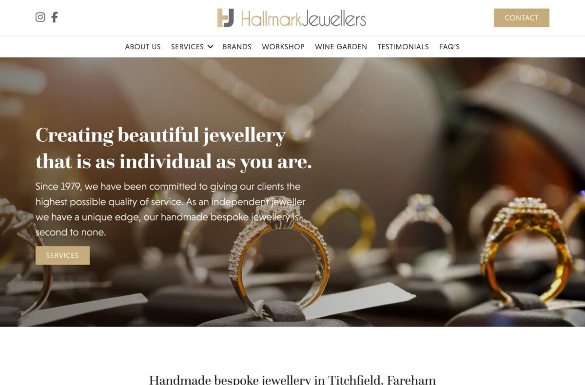 Hallmark Jewellers Desktop 1