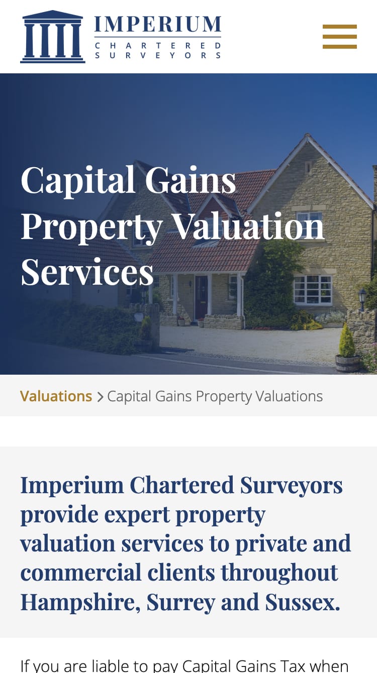 Imperium Chartered Surveyors Mobile
