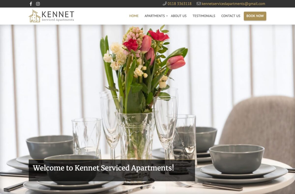 Kennet Serviced Apartments Desktop