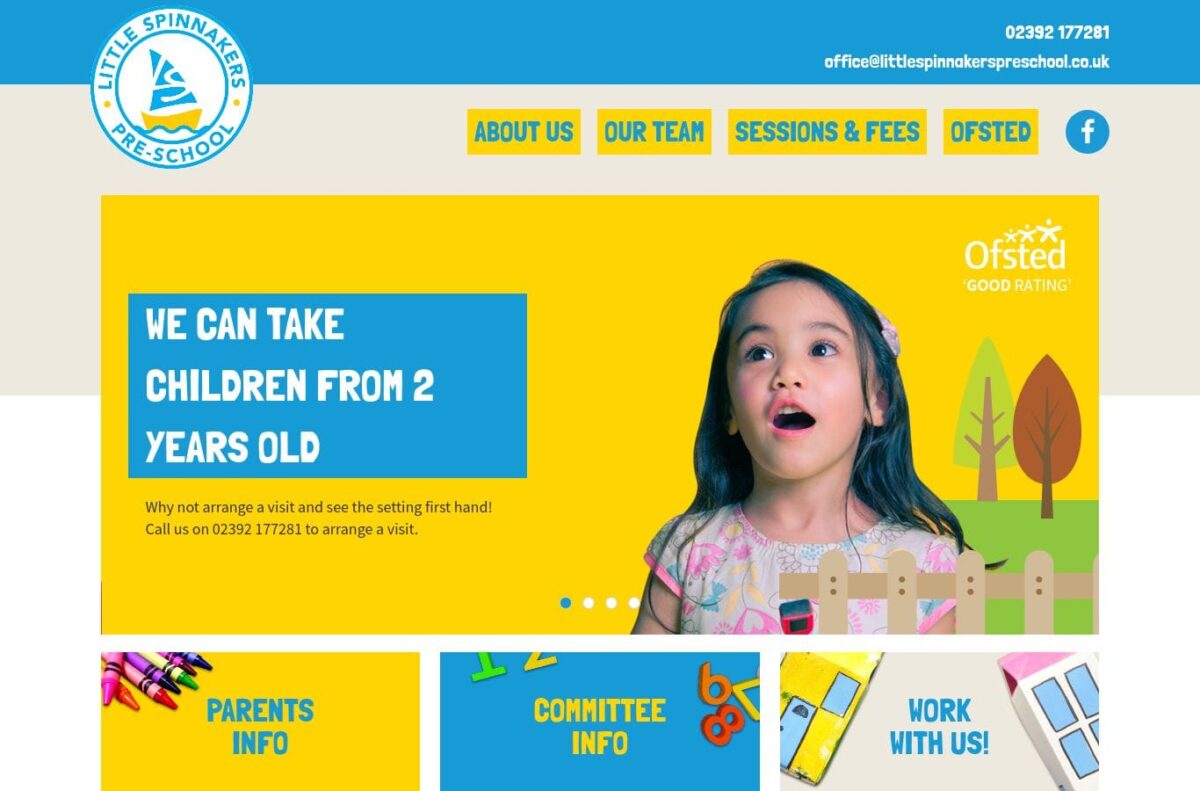 Little Spinnakers Pre School Desktop