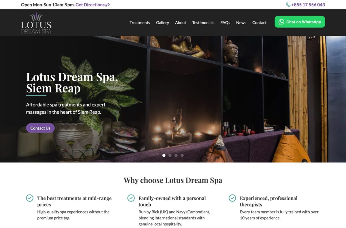 Lotus Dream Spa Desktop 1