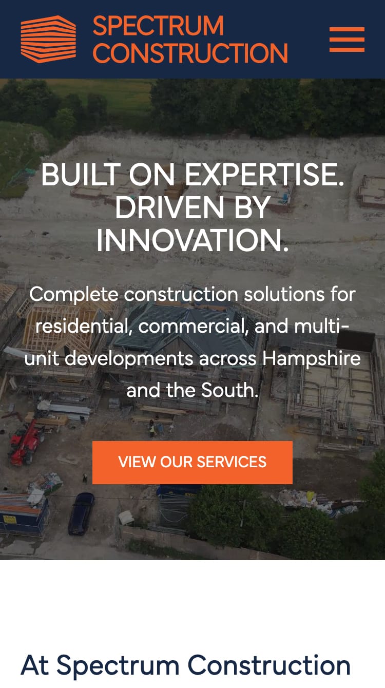 Spectrum Construction Mobile