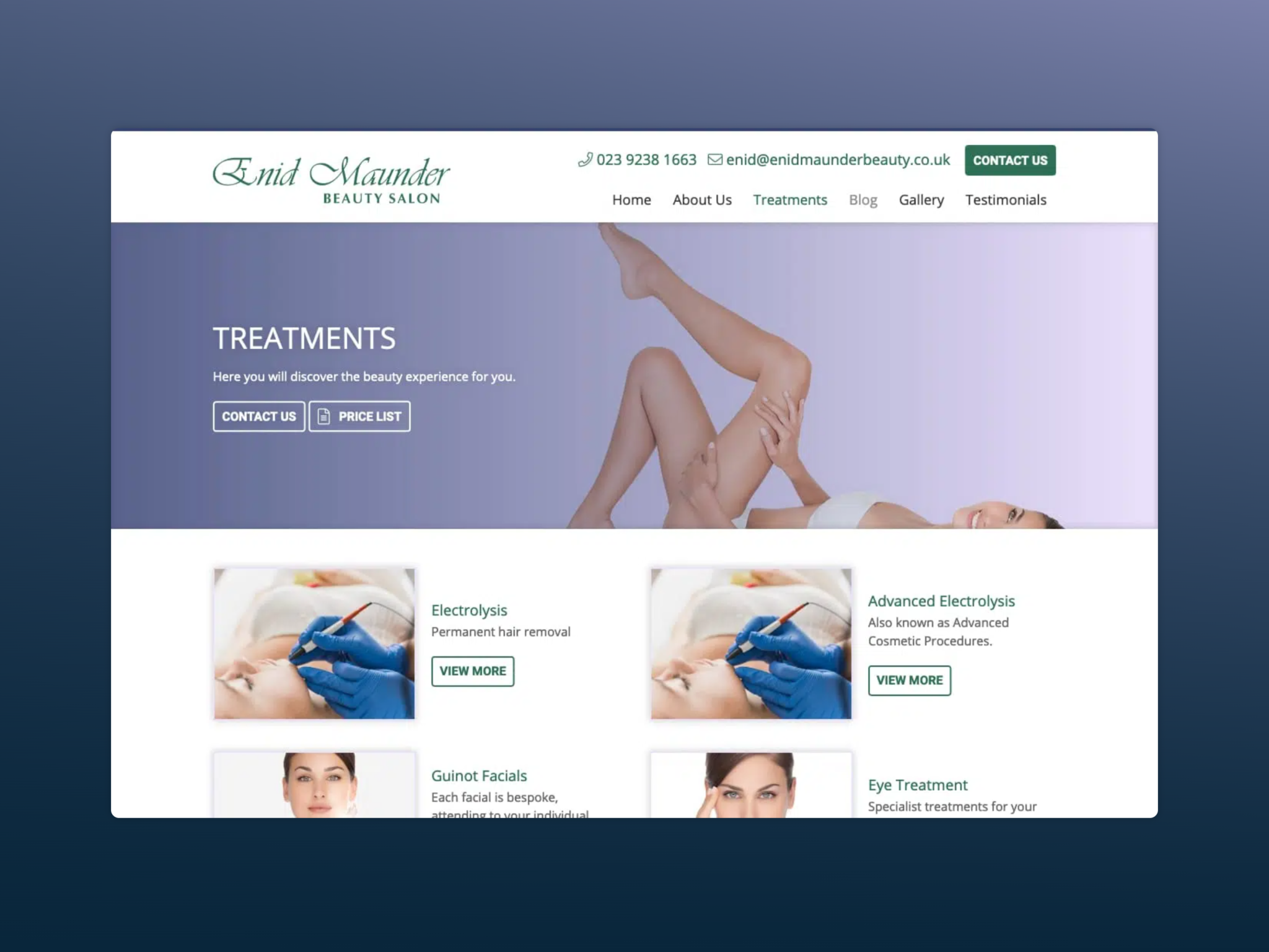 enid maunder beauty salon featured