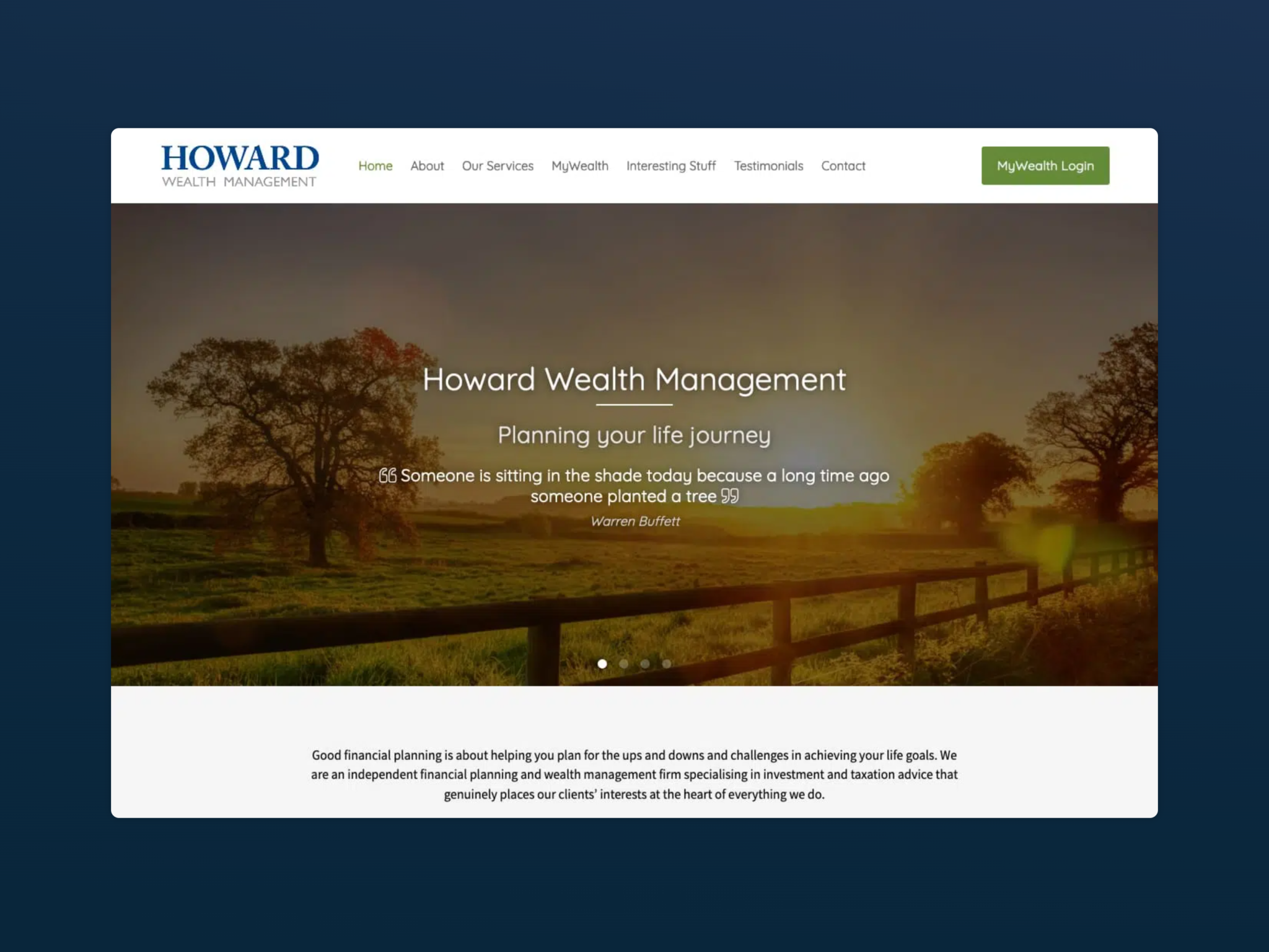 howard wealth management featured