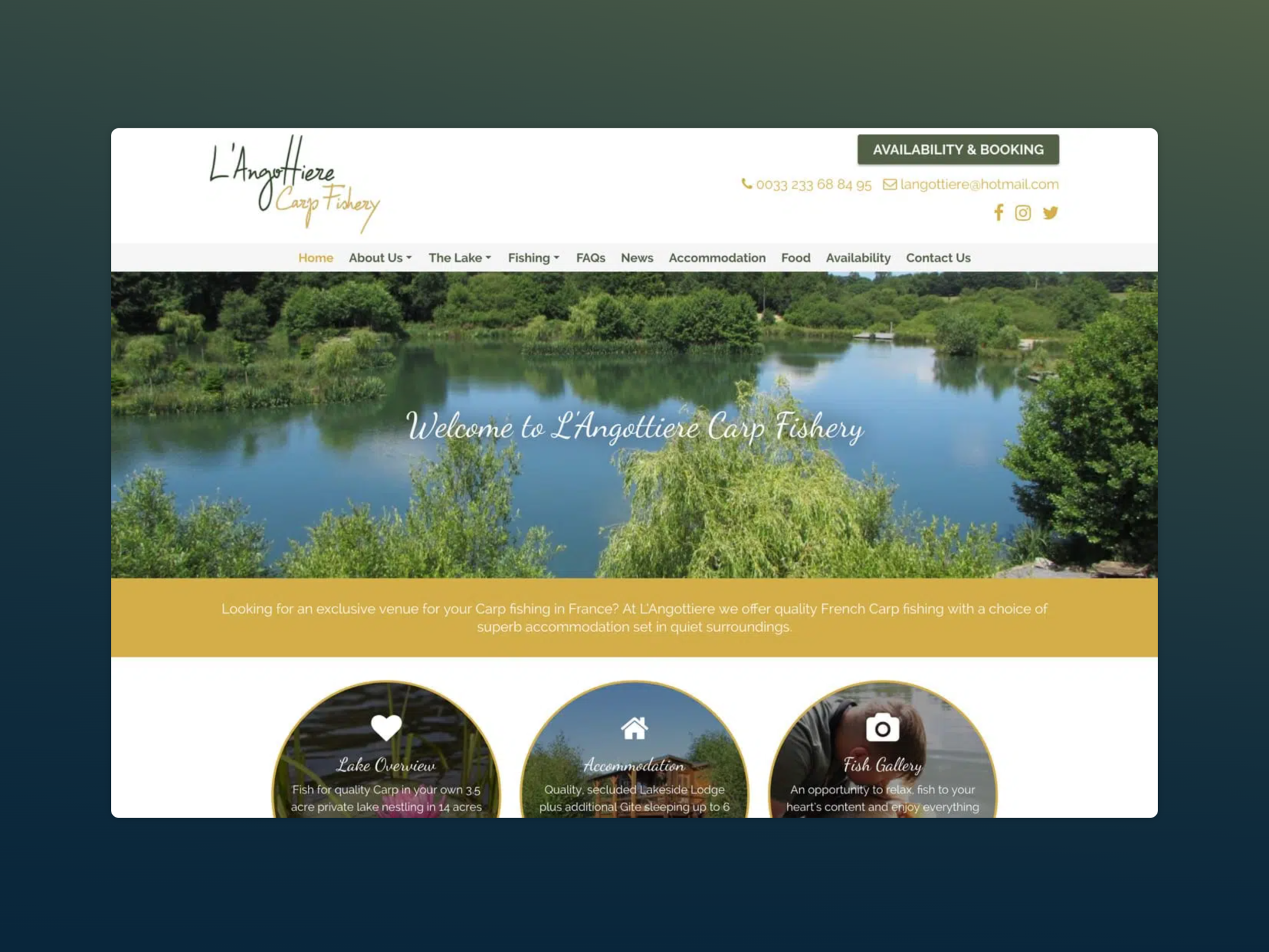 langottiere carp fishery featured