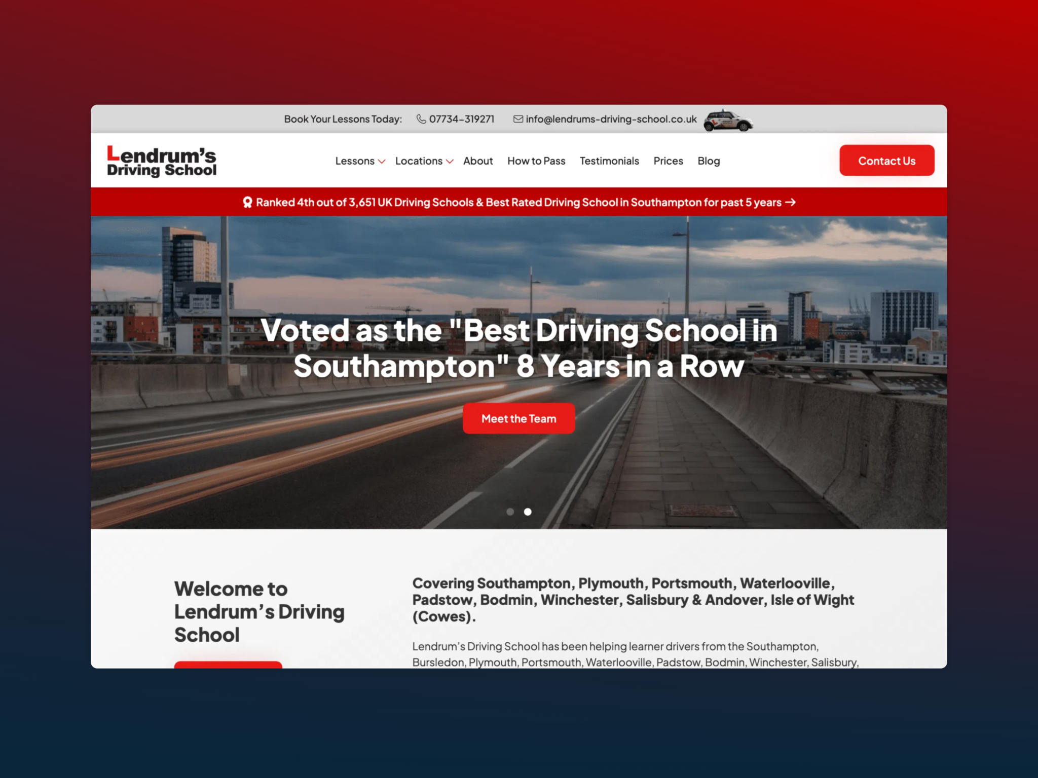 lendrums driving school featured