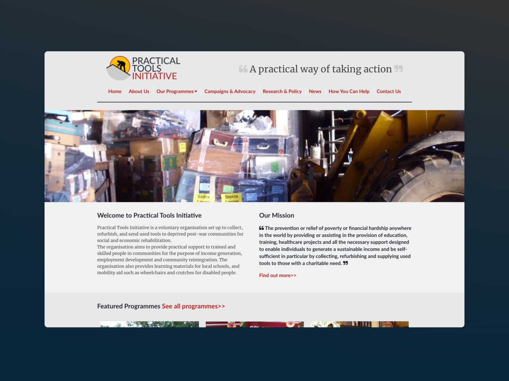 practical tools initiative featured