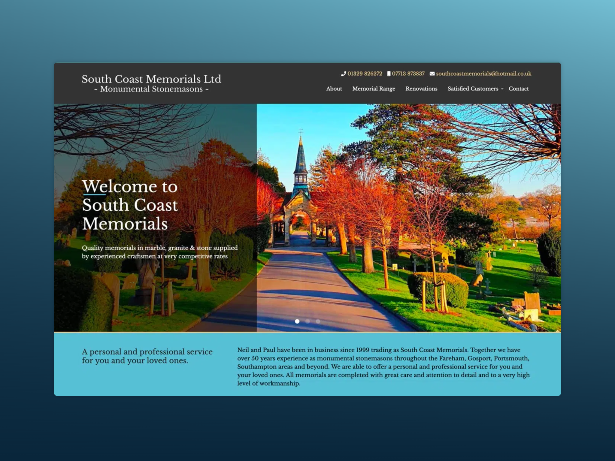 south coast memorials featured
