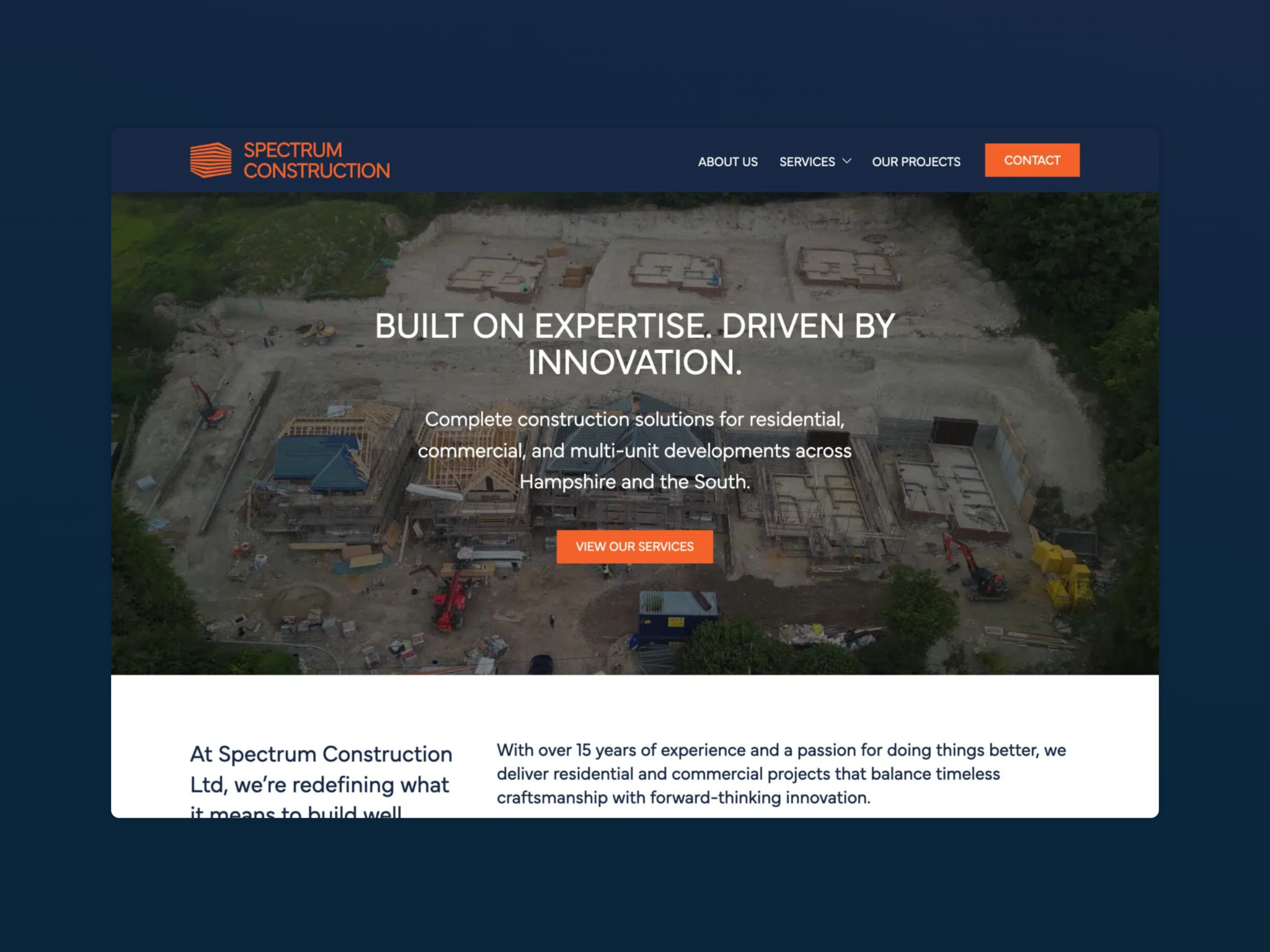 spectrum construction featured