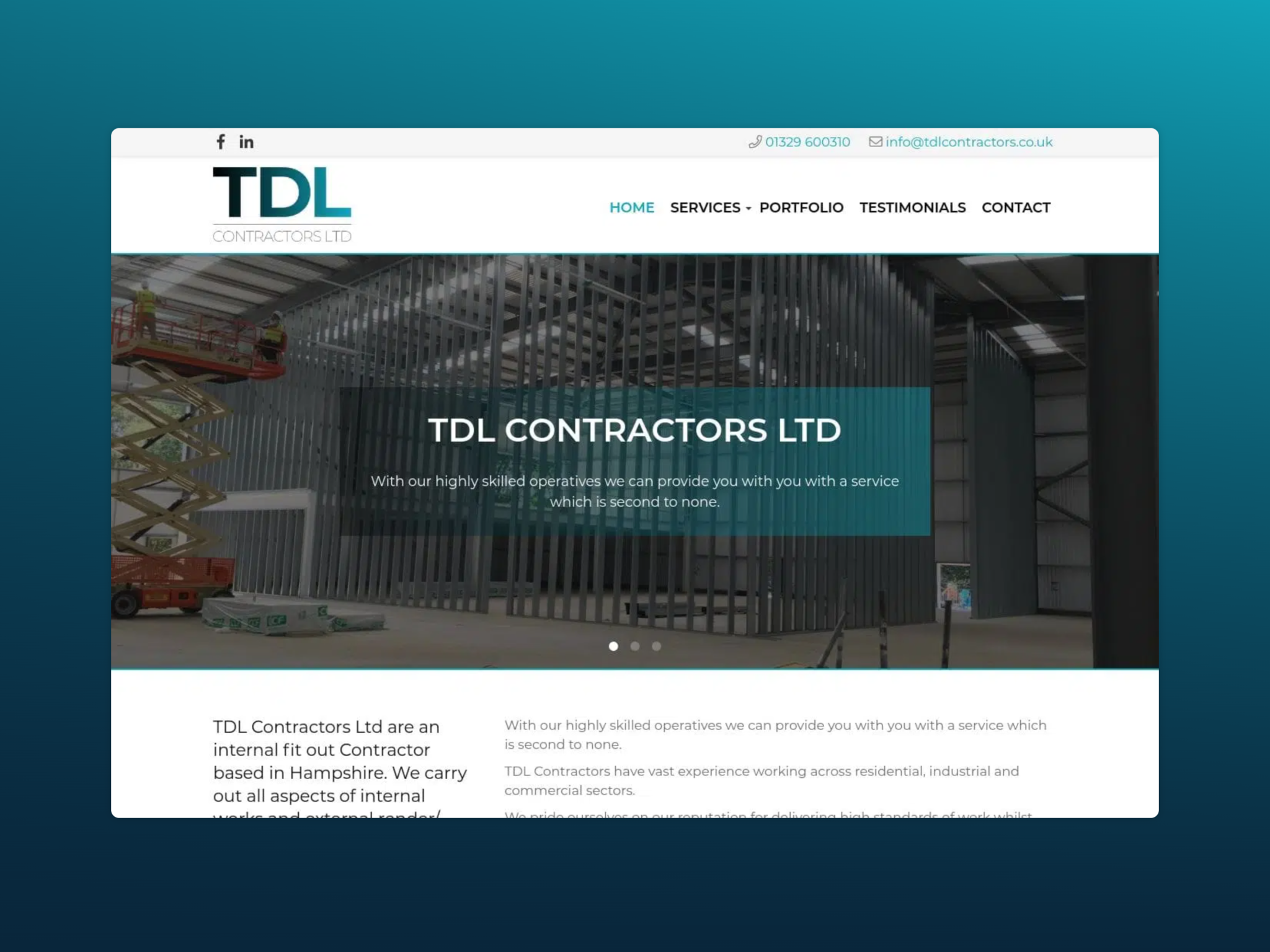 tdl contractors ltd featured