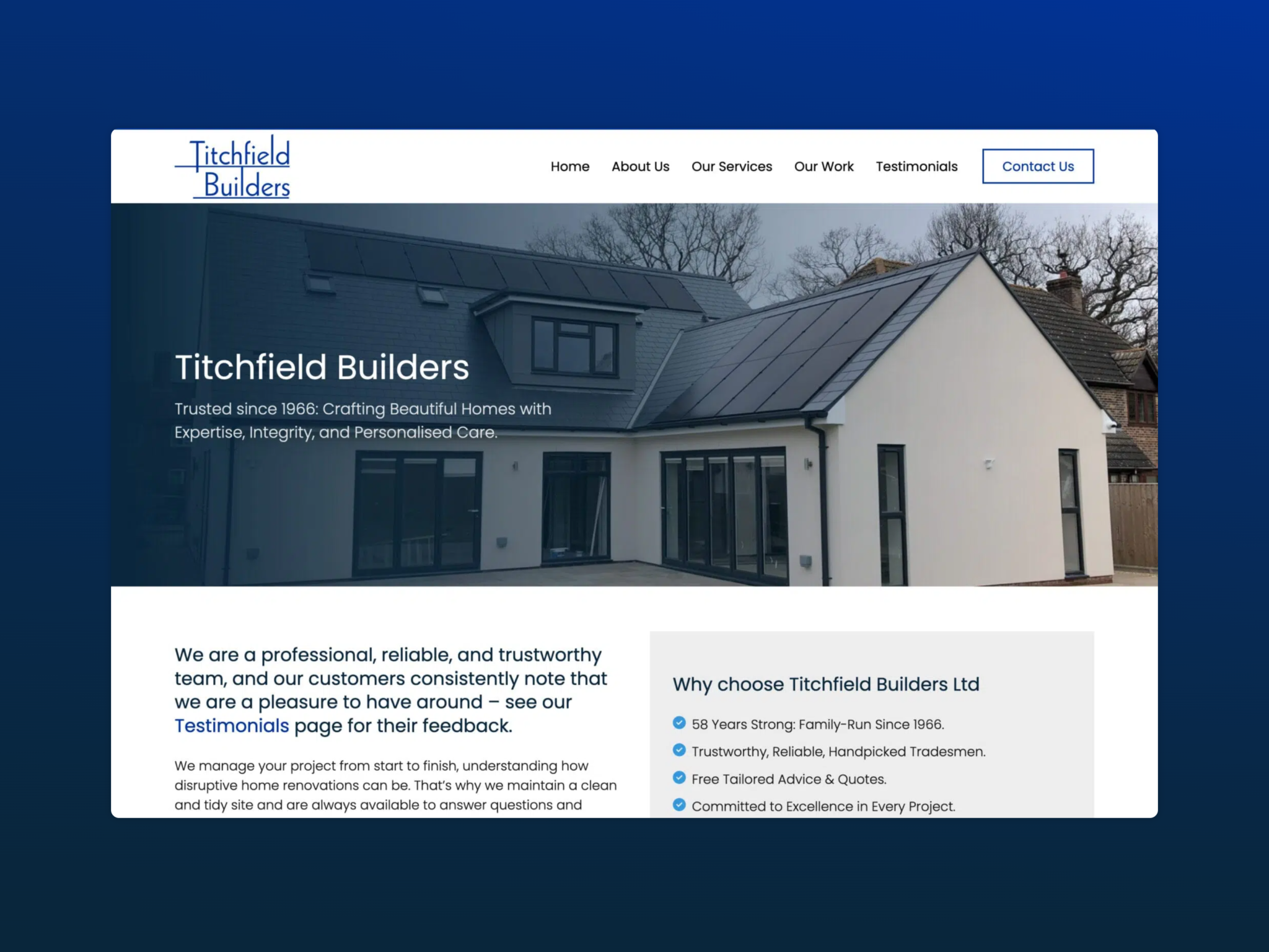 titchfield builders featured
