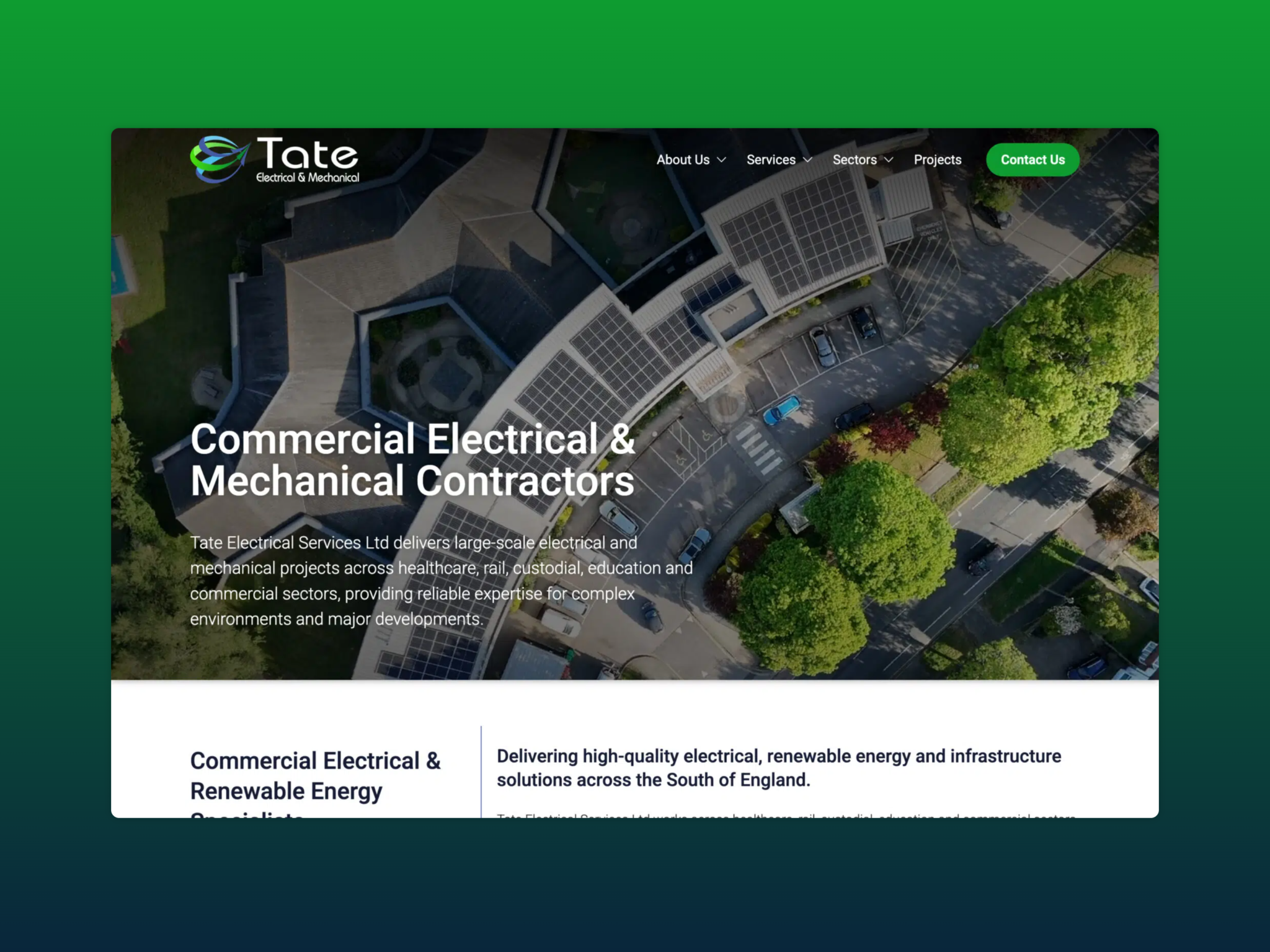 tate electrical services featured